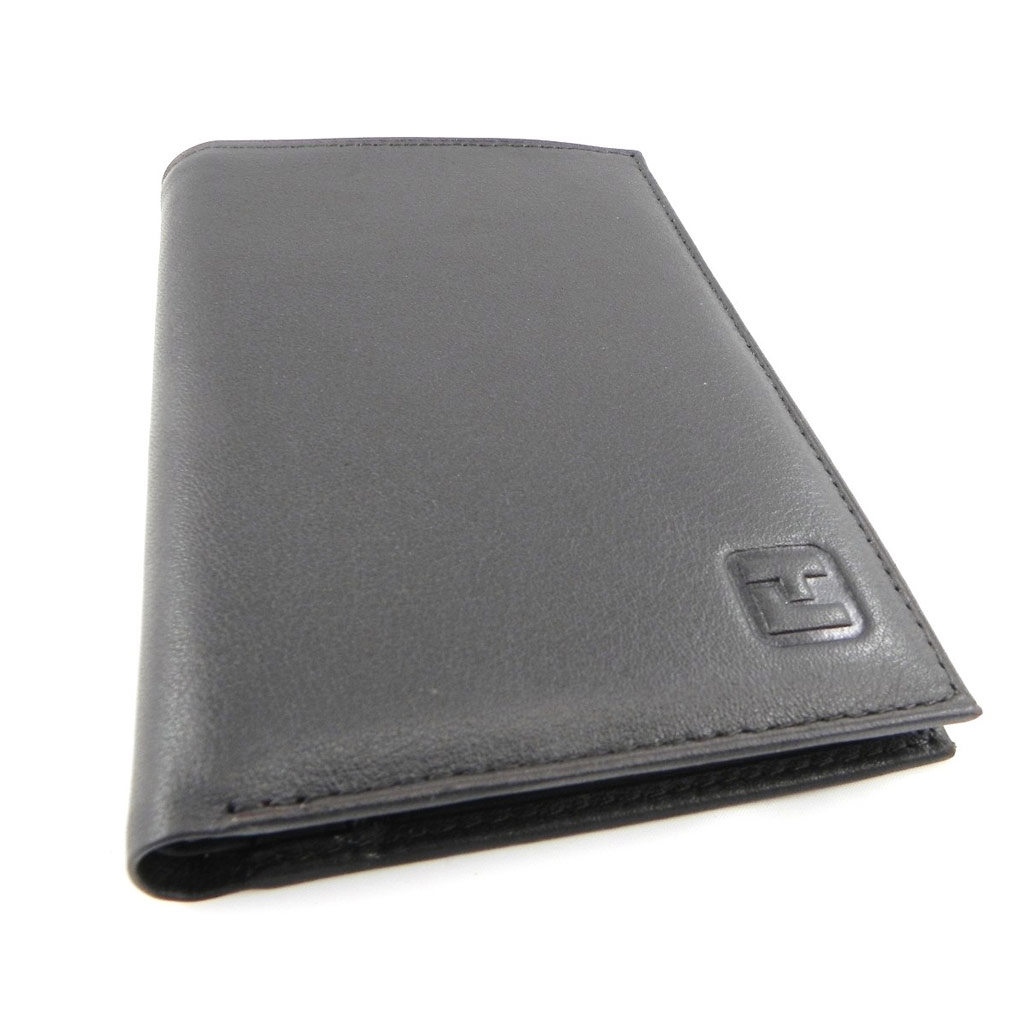 Portefeuille \'Ted Lapidus\' marron - 15x10 cm - [H3606]