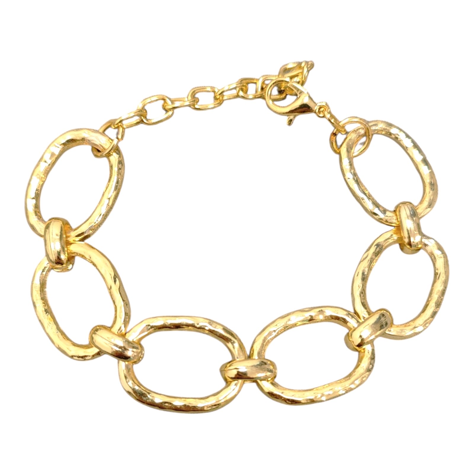 Bracelet Créateur \'Cléopatra\' doré - 17 mm - [S1914]