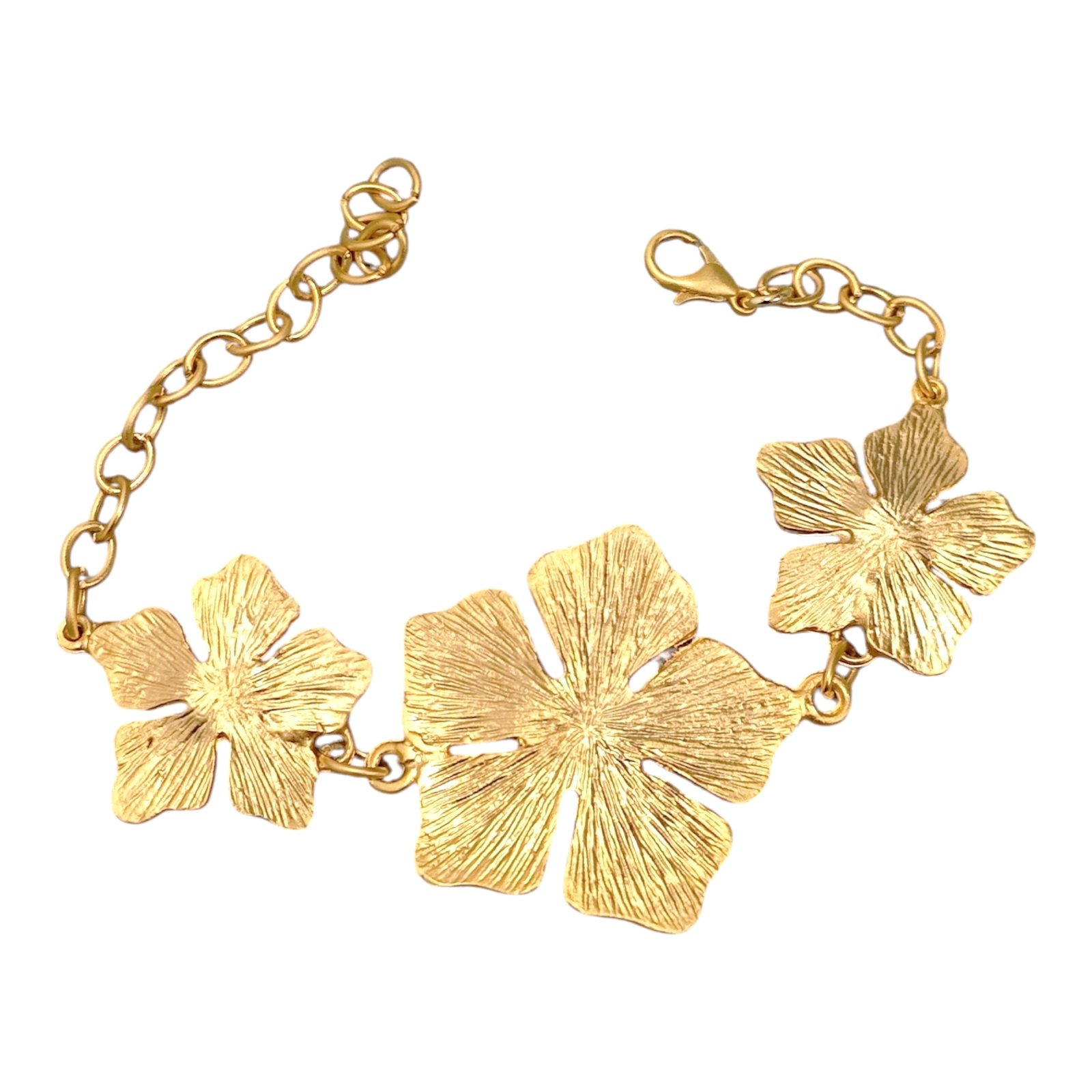 Bracelet Créateur \'Cléopatra\' doré - 37 mm - [S1918]