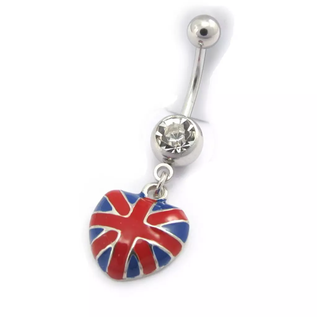 les trésors de lily Body Piercing 'So British' tutti frutti [K0265]