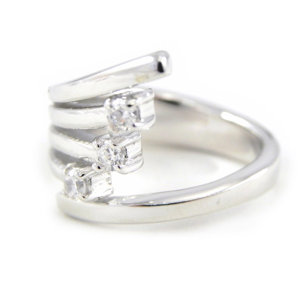 Bague Argent \'Tendrement\'  - [B9496]