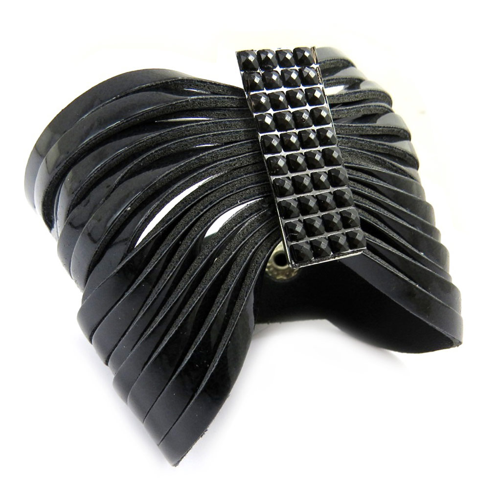 Bracelet Créateur \'Sissi\' noir - [M0708]