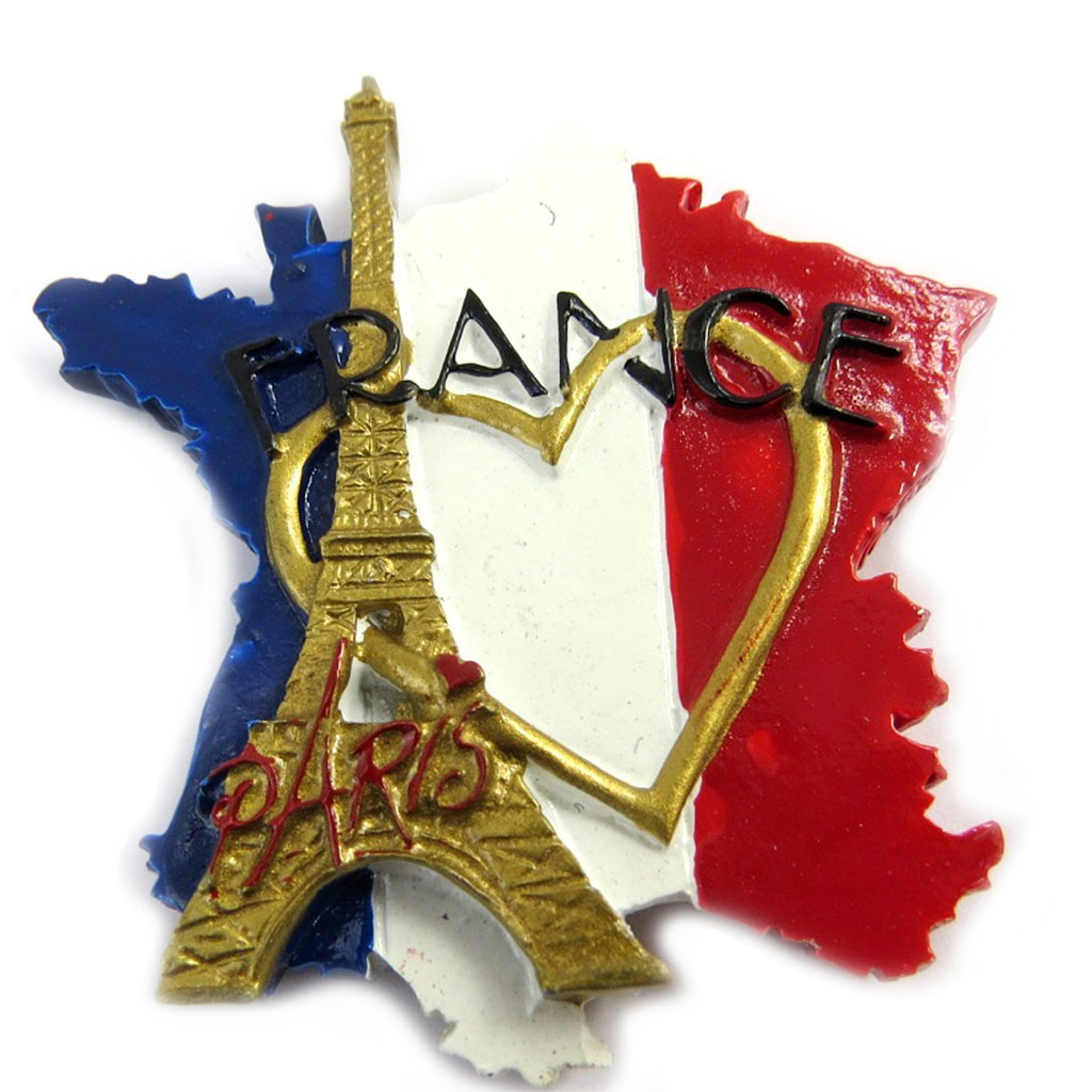 Magnet \'France\' tricolore - [M1360]