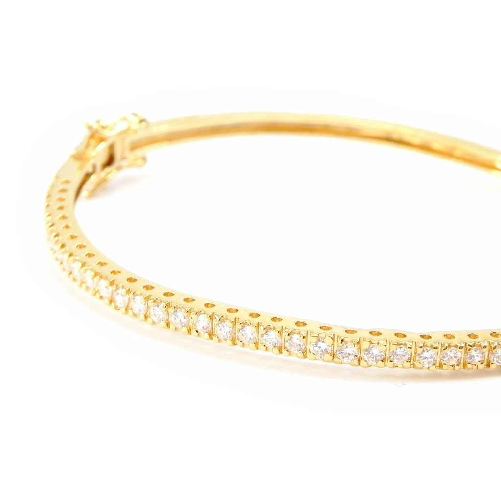 Bracelet Plaqué Or \'Diane\'  - [F6893]