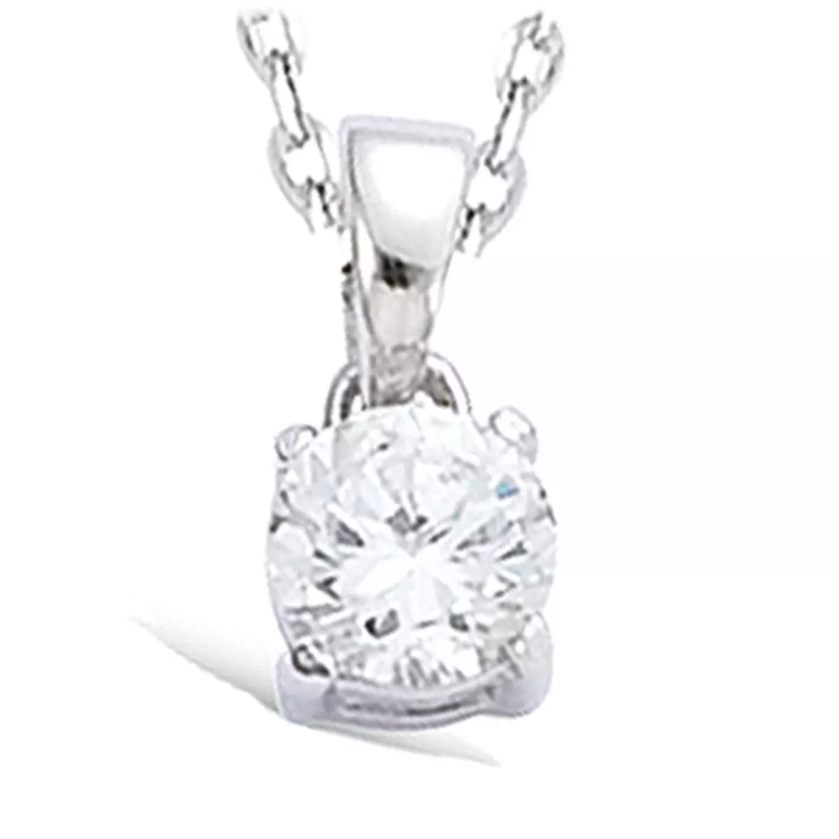 les trésors de lily Pendentif Argent 'Essentiel' Blanc argenté (rhodié) 6 mm [I3600]