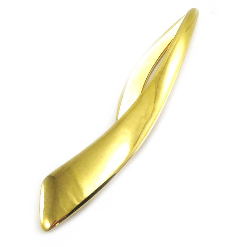 Pendentif Plaqué Or \'Chorégraphie\' Doré - 70x15 mm - [G2801]