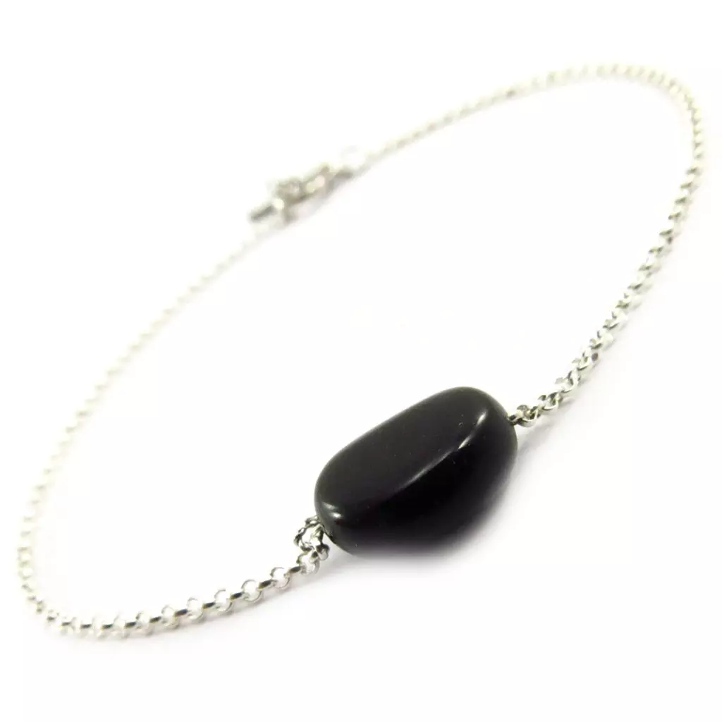 les trésors de lily Bracelet 'Minéralia' noir [G2910]