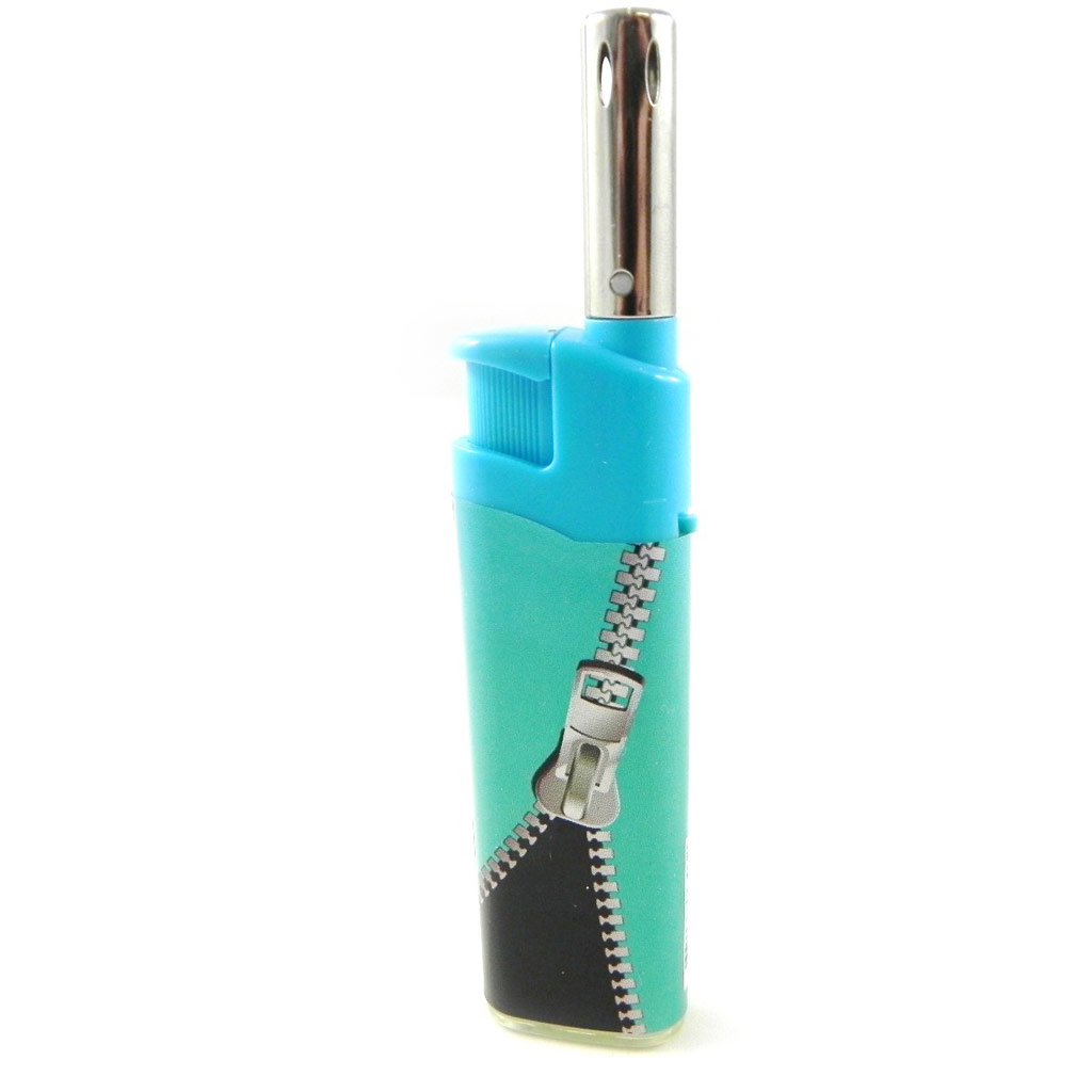 Briquet \'Sexy Zip\' turquoise - [H4357]