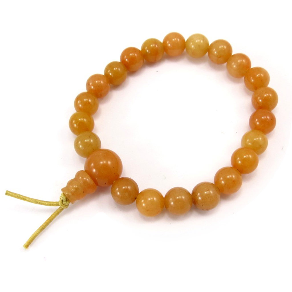 Bracelet créateur \'Minéralia\' orange - [K3062]