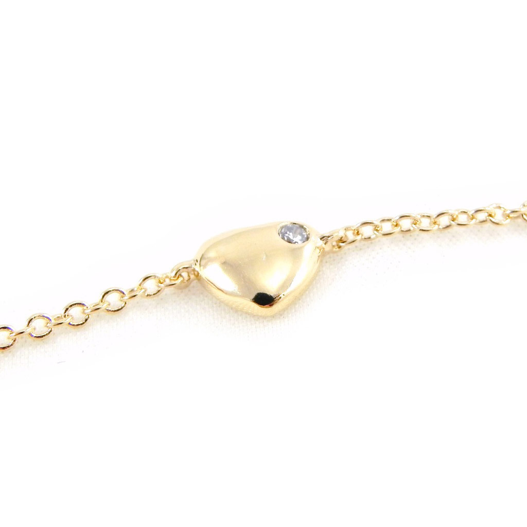 Bracelet Plaqué Or \'Love\'  - [F9158]