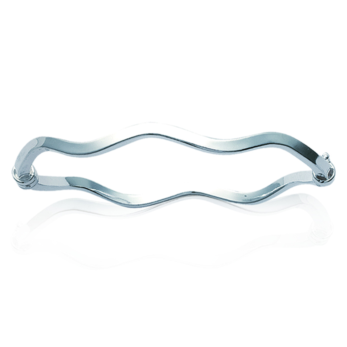 Bracelet Argent \'Chorégraphie\' argenté - 62 mm 3 mm - [J3855]