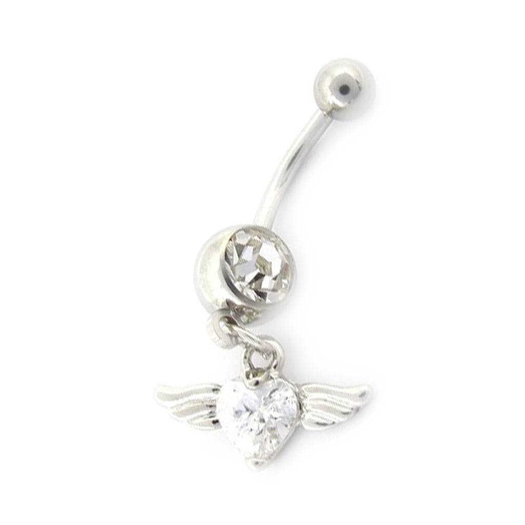 Body Piercing \'Love\' blanc - [K3300]