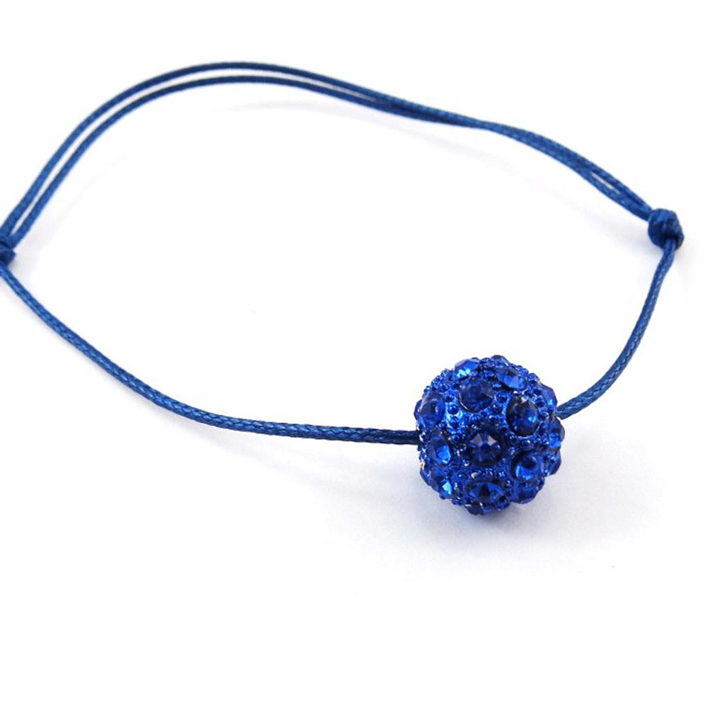 Bracelet créateur \'Sissi\' bleu - [J4064]