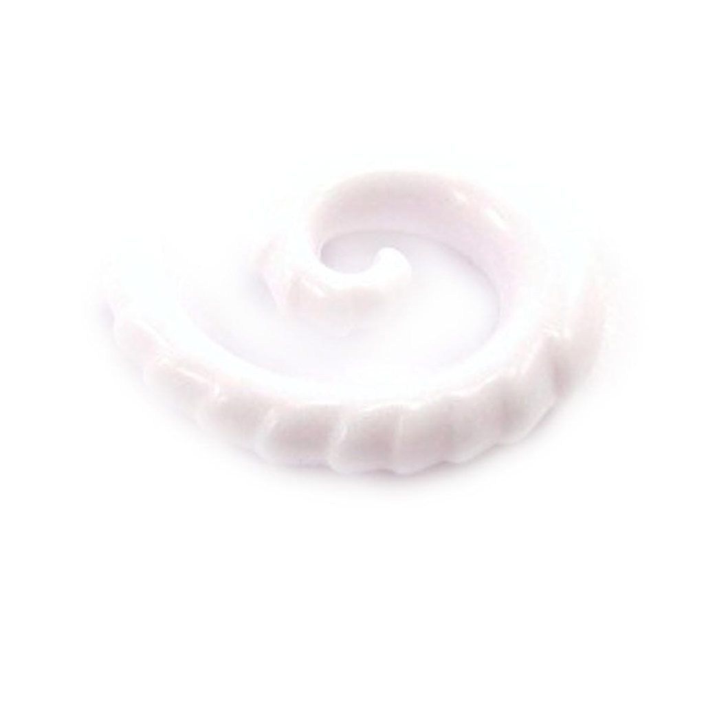 Spirale acrylique blanc 3 mm - [J4105]