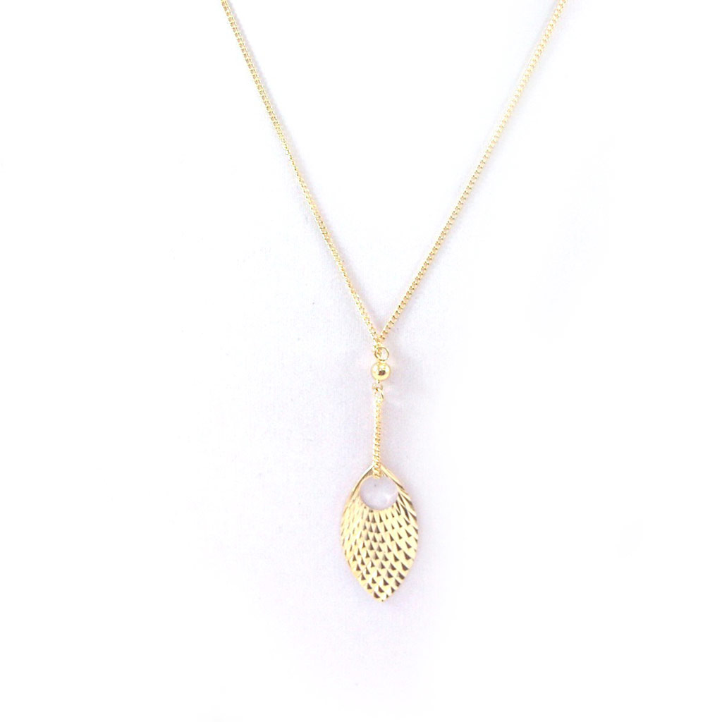 Collier Plaqué-Or \'Chorégraphie\'  - [G5637]