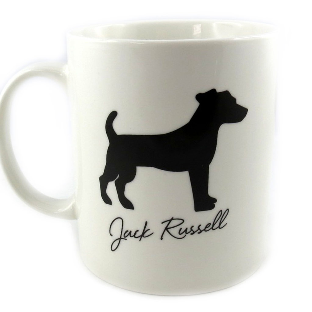 Mug \'Jack Russell\' ivoire - [M4015]