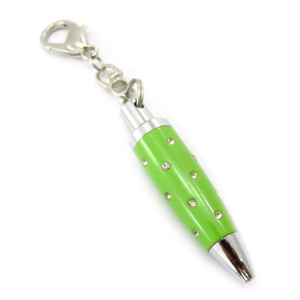 Porte-clés Créateur \'Sissi\' stylo vert - [J5520]
