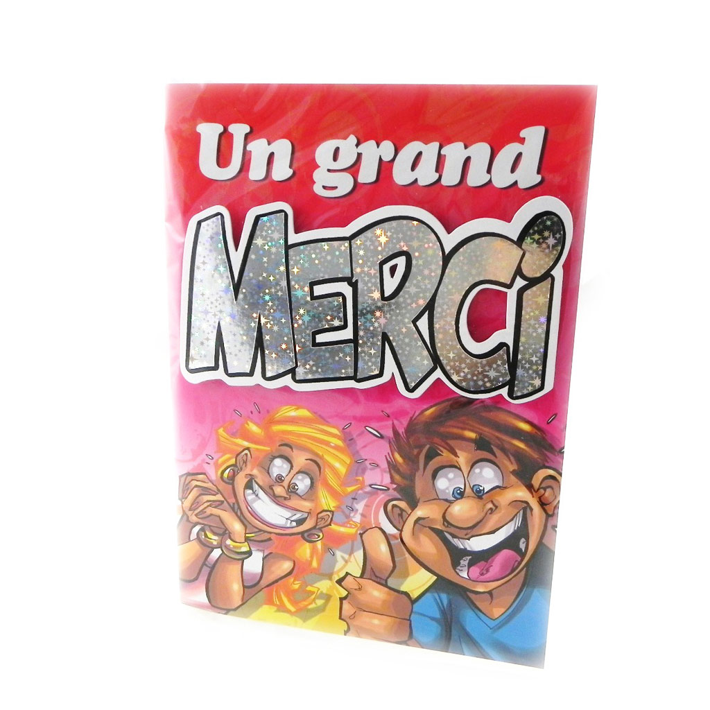 Carte spéciale \'Merci\'  - [I5772]