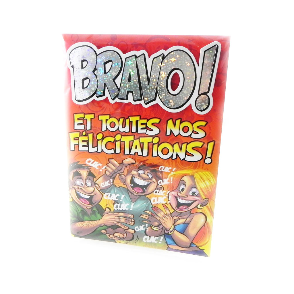 Carte spéciale \'Bravo\'  - [I5774]