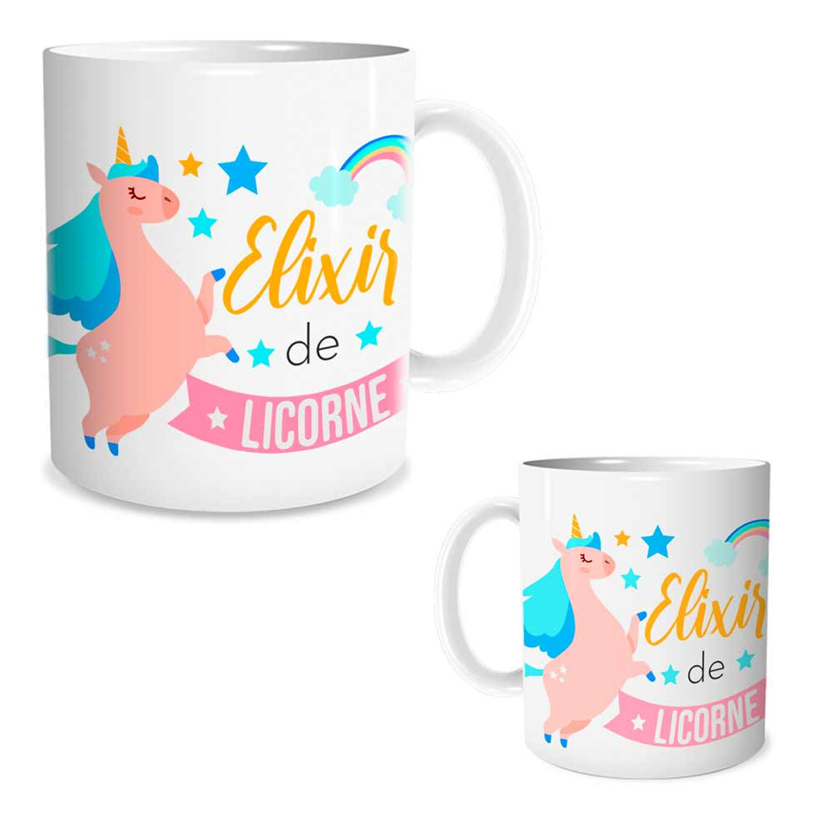 Mug céramique \'Licorne My Unicorn\' (Elixir de Licorne) - 95x80 mm - [R1848]