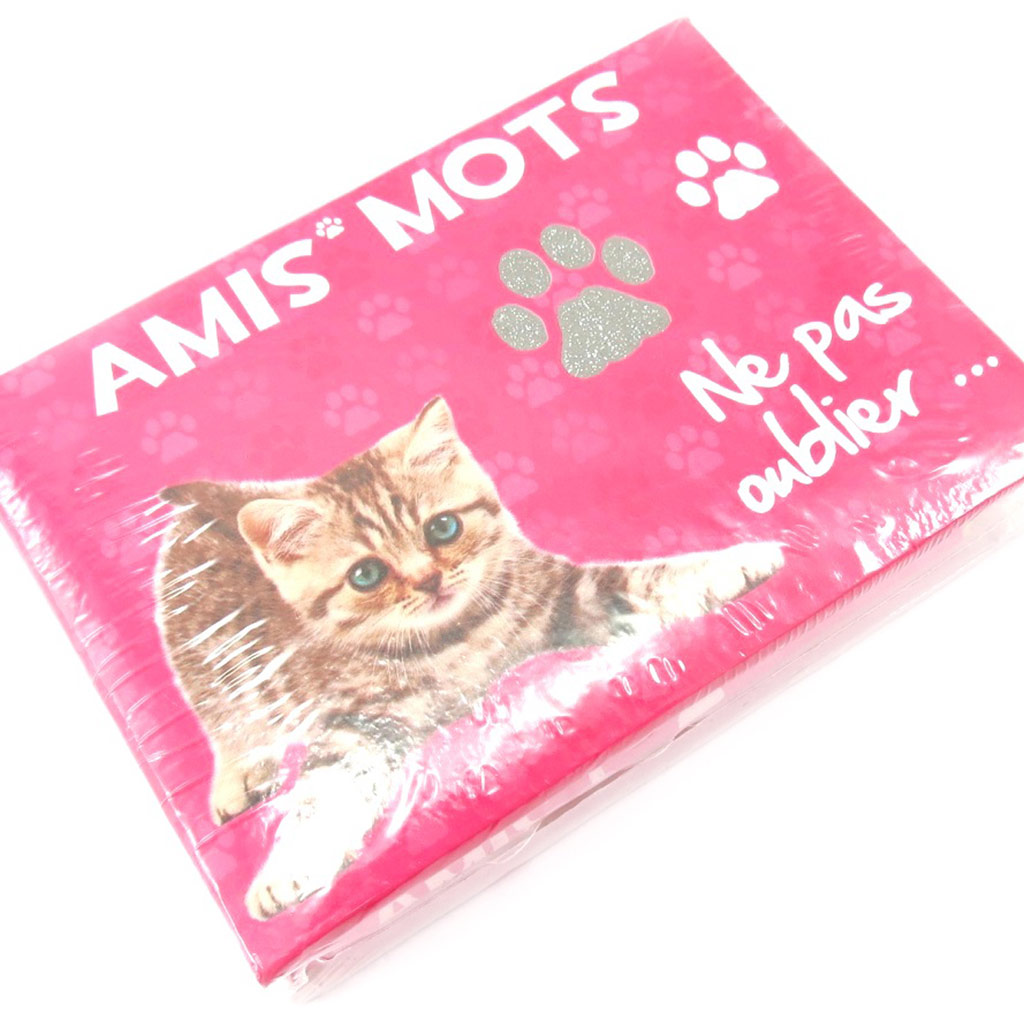 Coffret bloc note \'Un amour d\'Animaux\'  - [K4965]