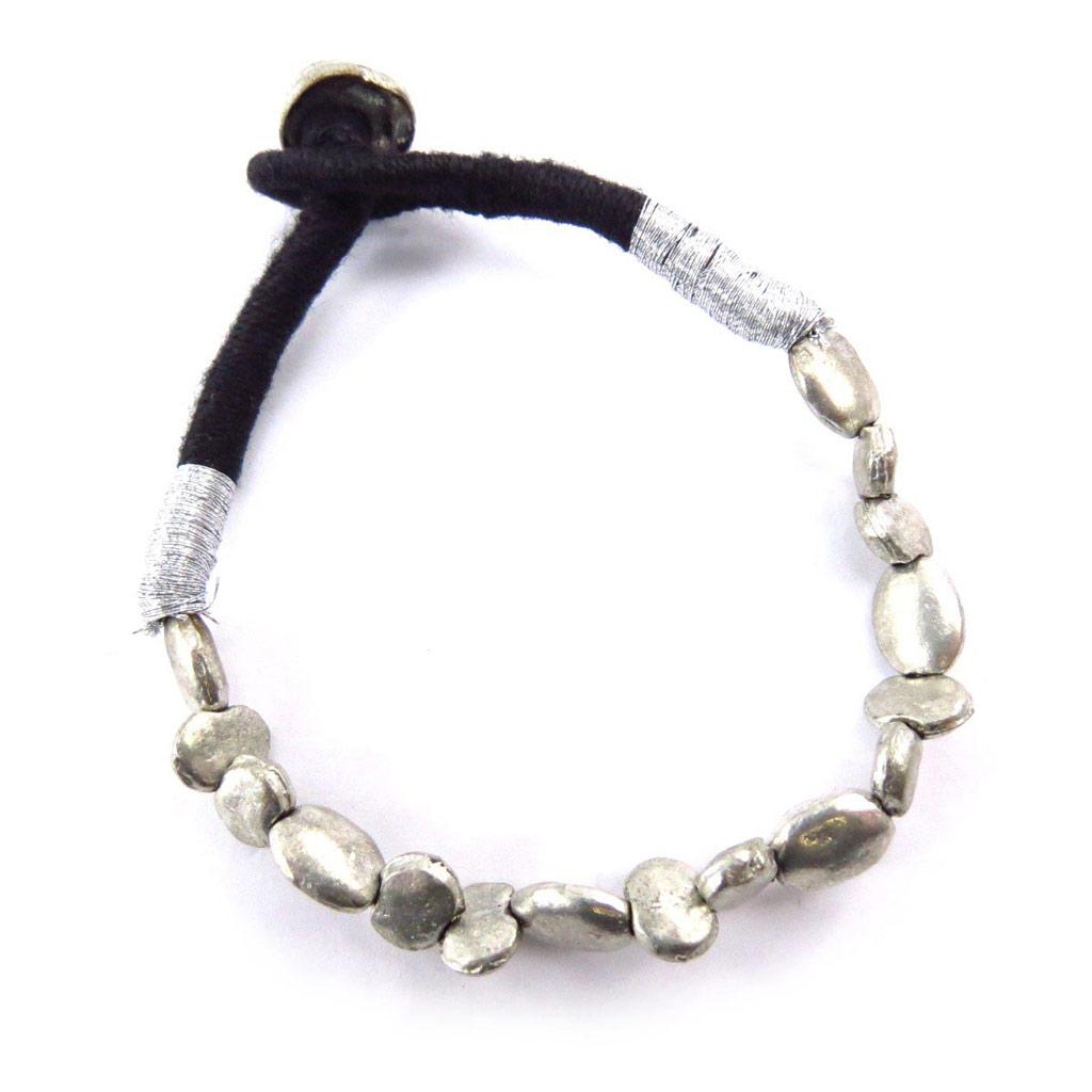 Bracelet Créateur \'Kilimanjaro\' argenté vieilli - [J6333]