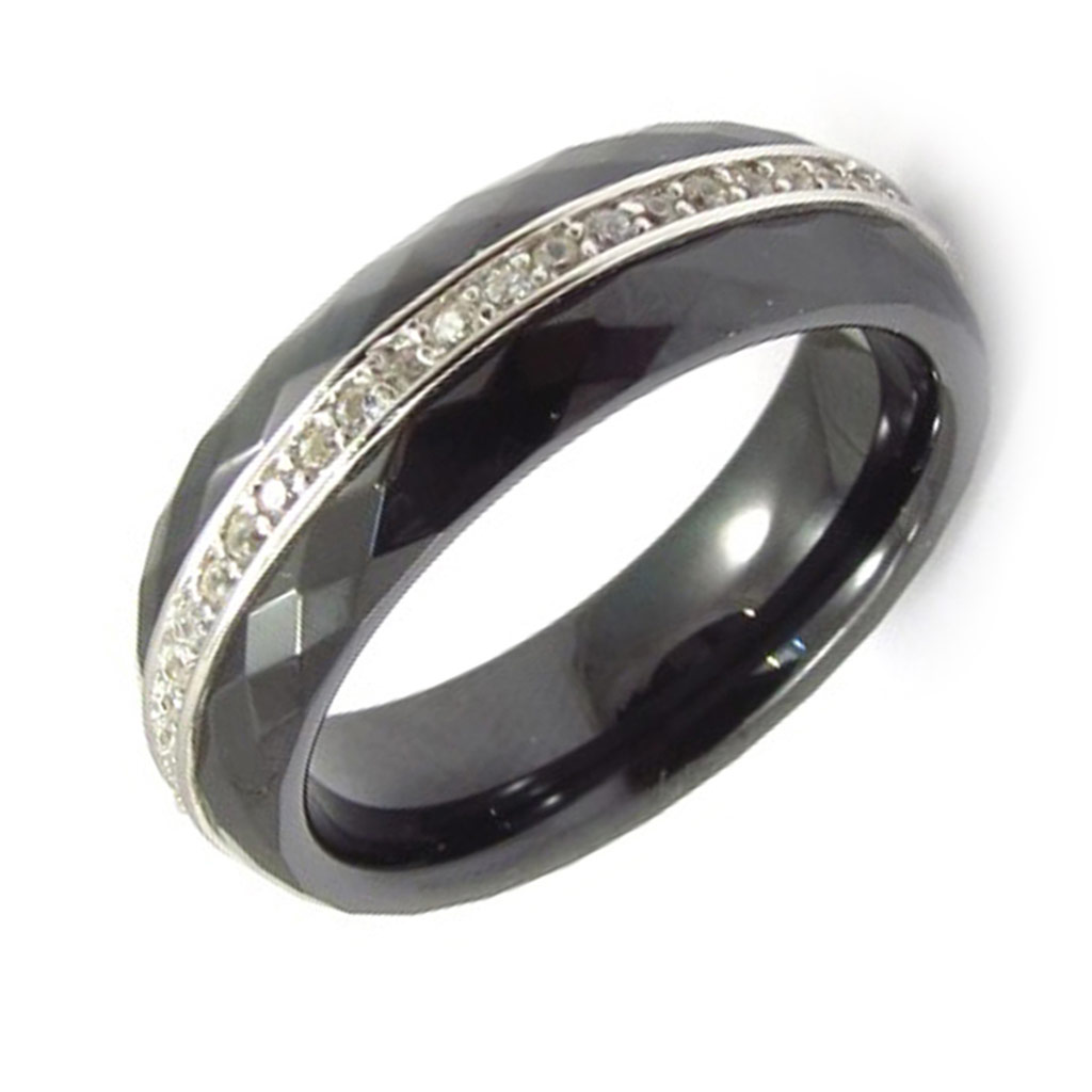 Bague Argent \'Sissi\' céramique - [K5115]