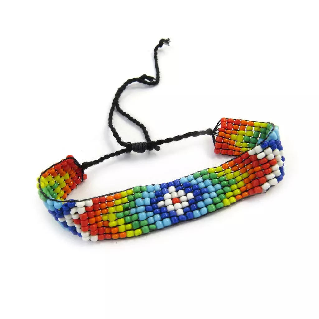 les trésors de lily Bracelet Créateur 'Calcutta' multicolore [M5610]