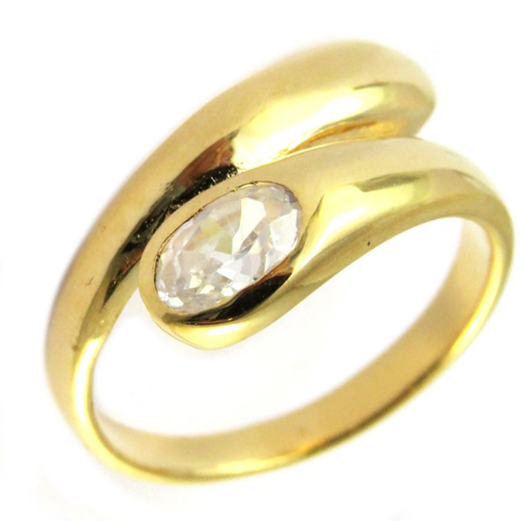 Bague Plaqué Or \'Câlin\'  - [G9441]