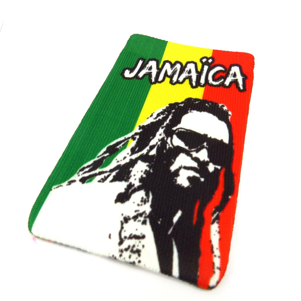 Chaussette Portable \'Jamaica\' rasta - [K5396]