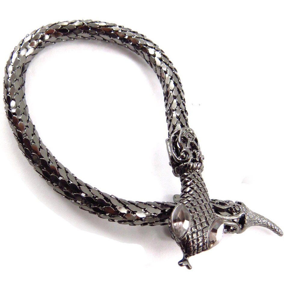 Bracelet créateur \'Tentation\' gris - [J7025]
