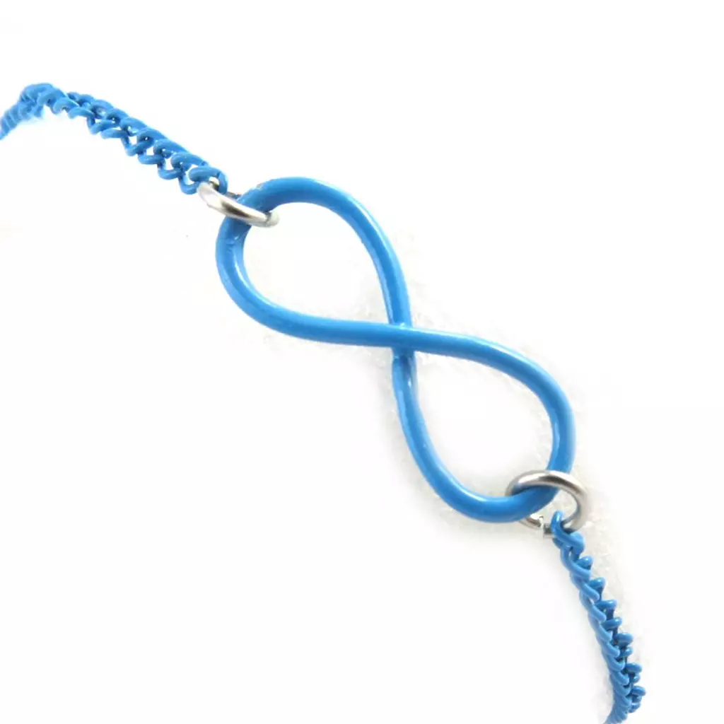 les trésors de lily Bracelet 'Infini' bleu [M6173]