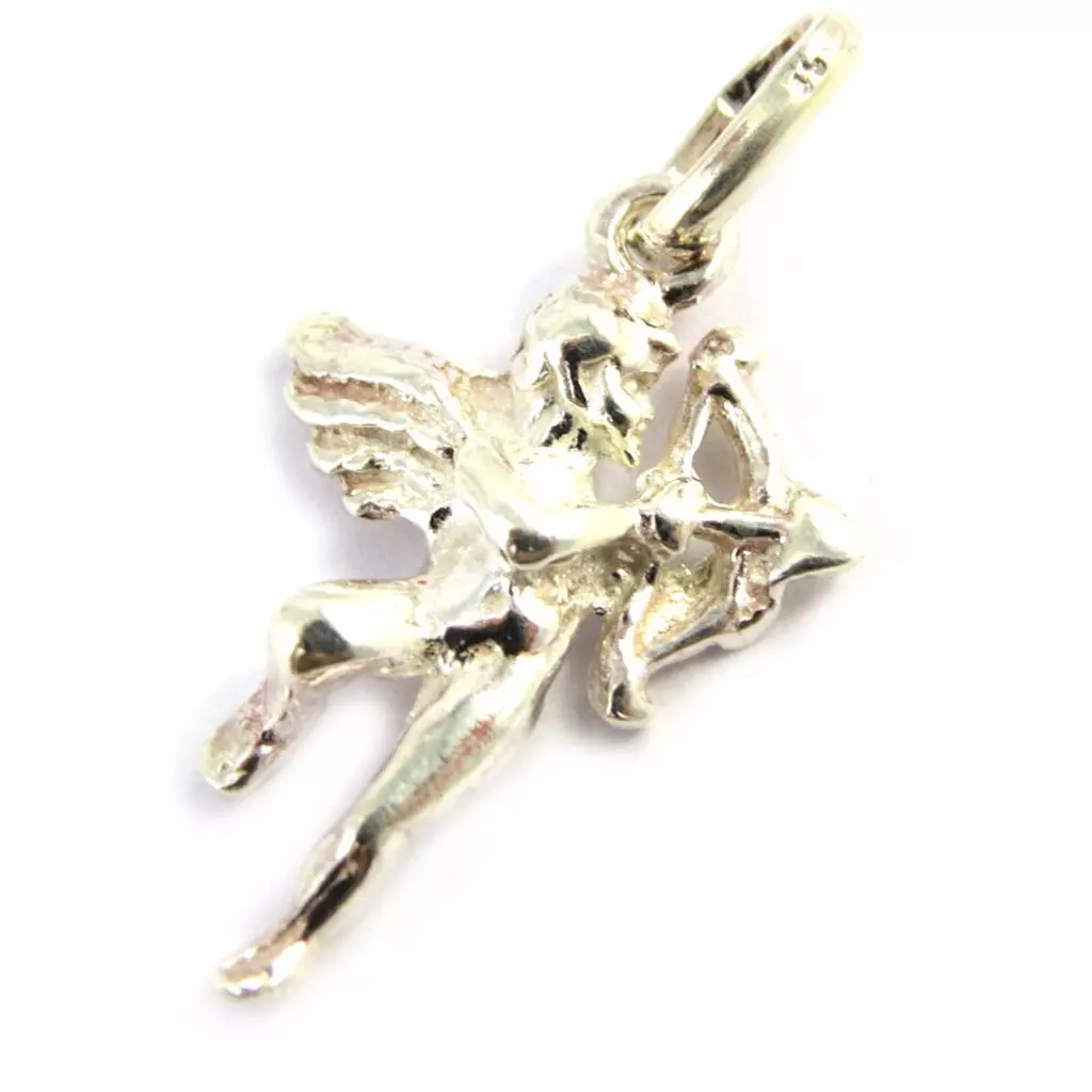 les trésors de lily Pendentif Argent 'Cupidon' [M6663]