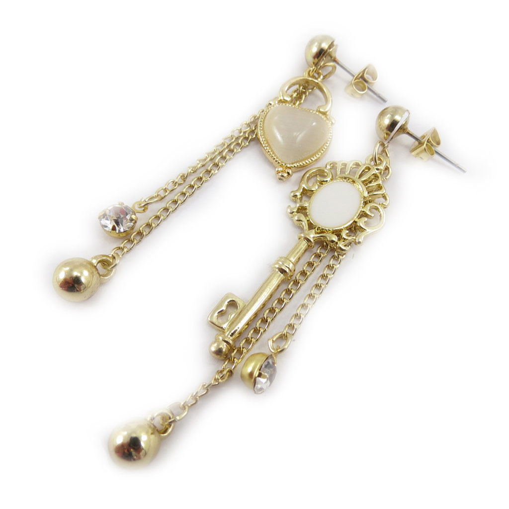 Boucles Créateur \'Scarlett\' doré - [J8993]