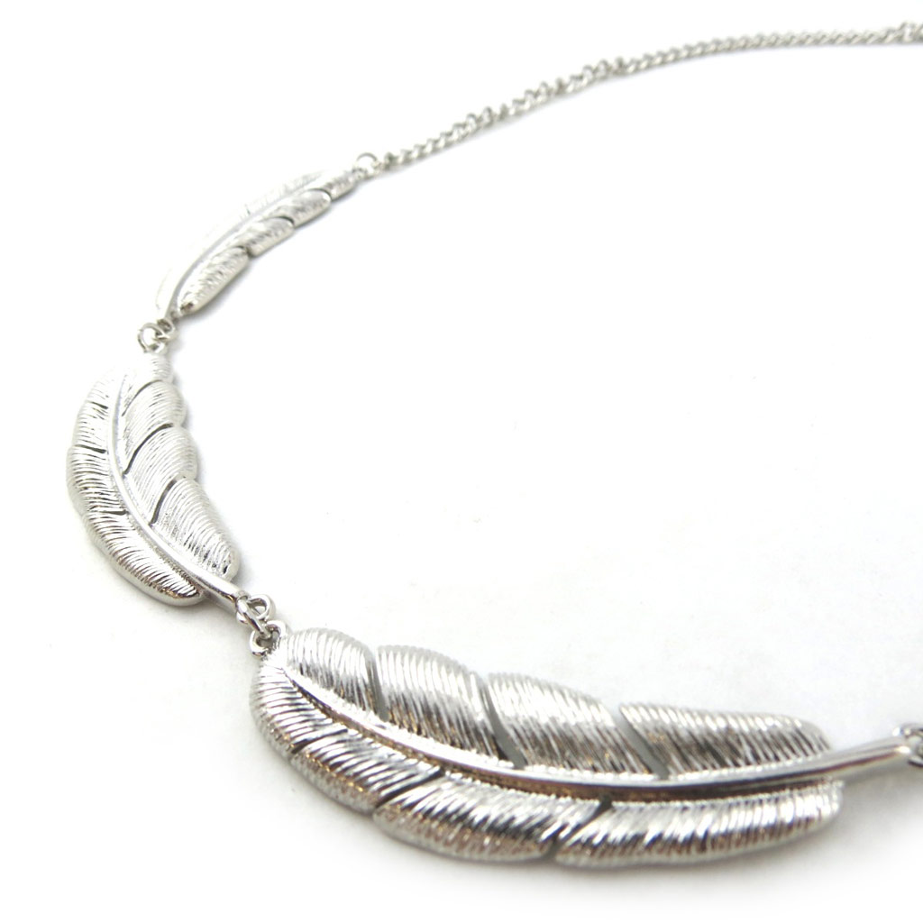 Collier \'Navajos\' argenté  - [N1086]