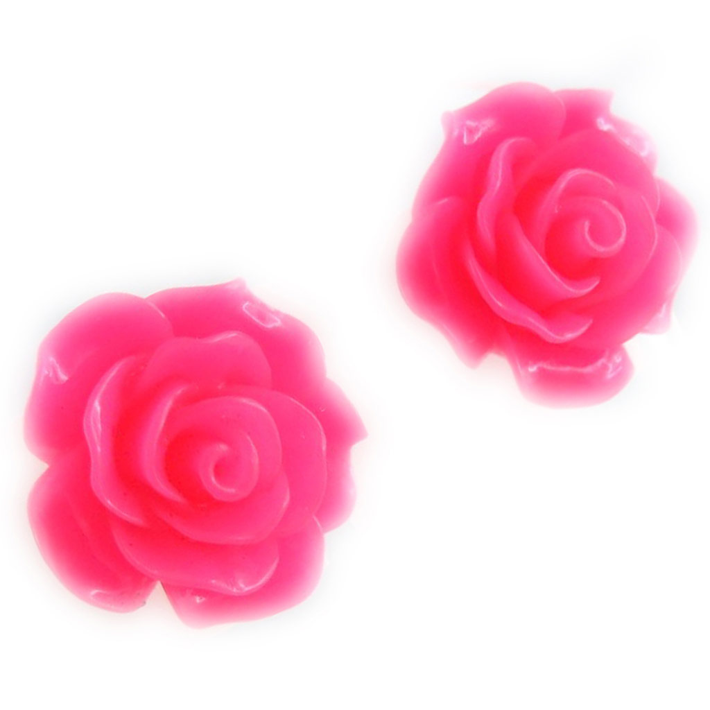 Boucles créateur \'Rosa Romantica\' rose - [L1892]