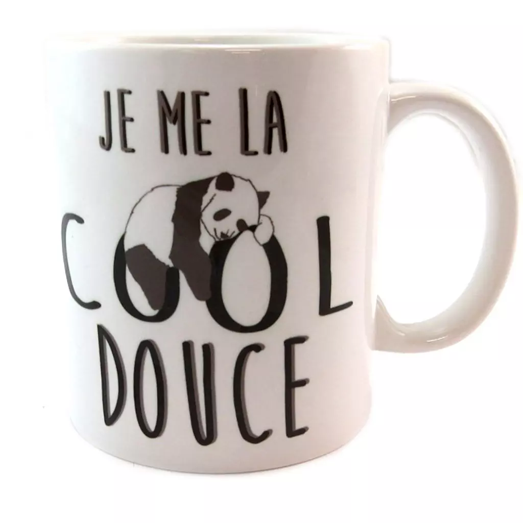 les trésors de lily Mug céramique 'Messages' (Panda Je me la cool douce) [P2671]