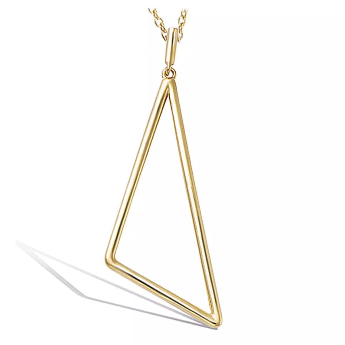 les trésors de lily Pendentif Plaqué Or 'Origami' doré 40x20 mm [P5103]