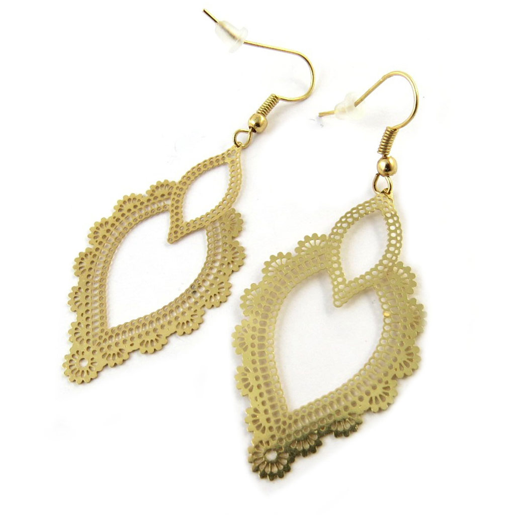 Boucles \'Carmen\' doré - [N6306]