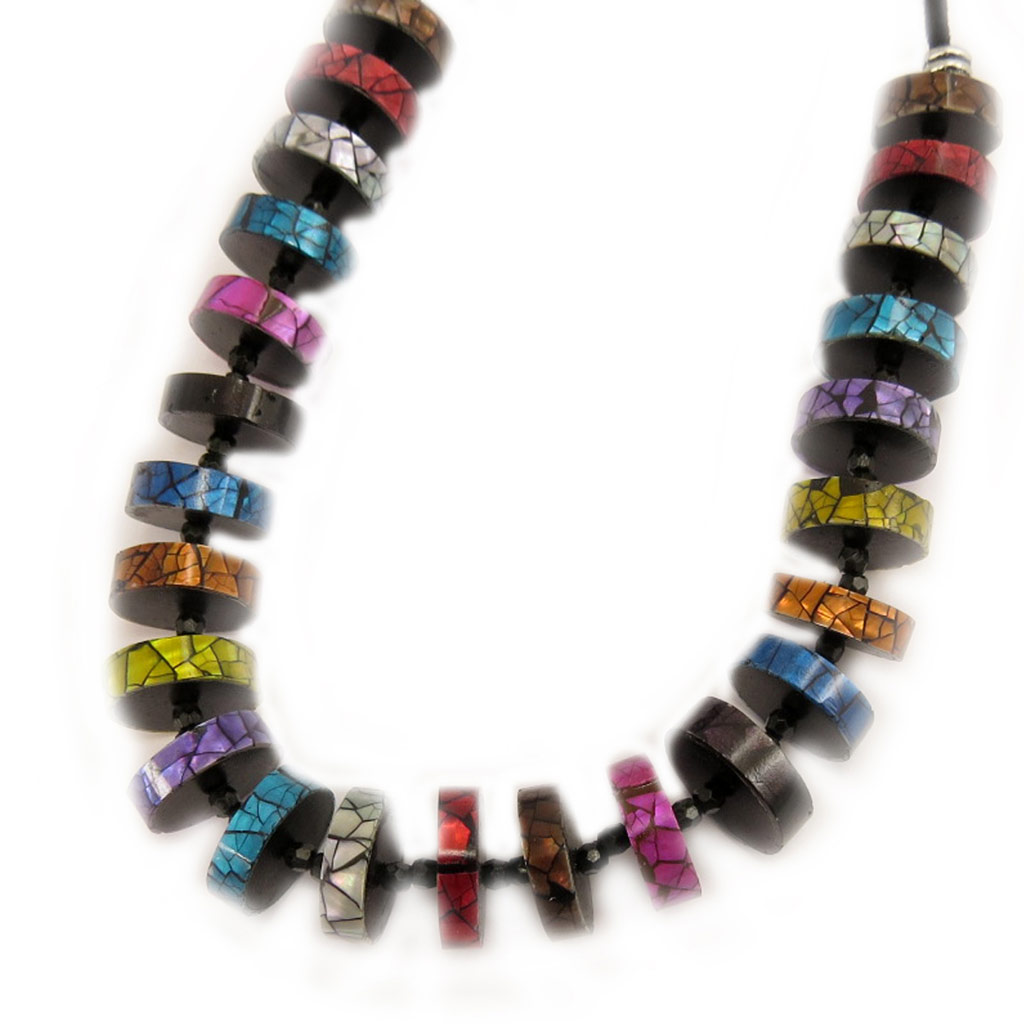 Sautoir \'Kilimanjaro\' tutti frutti - [L5061]