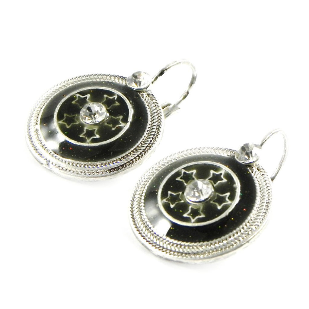 Dormeuses Créateur \'Babouchka\' noir - [H9790]
