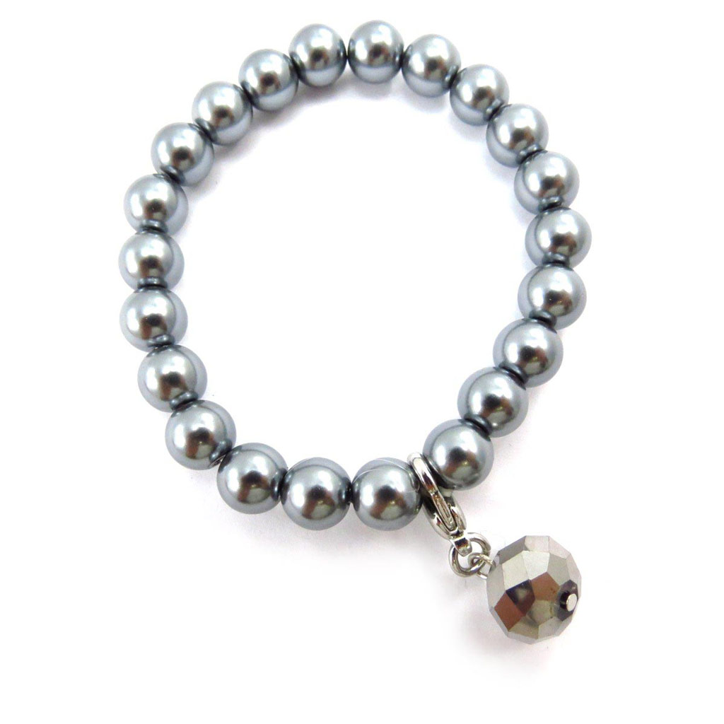 Bracelet \'Sissi\' gris - [J6849]