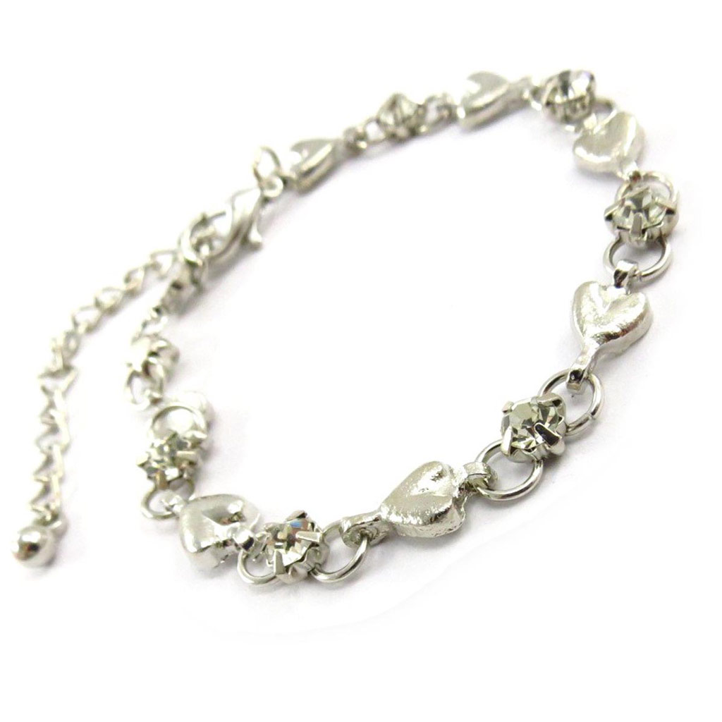 Bracelet Créateur \'Sissi\' blanc (love) - [J6853]