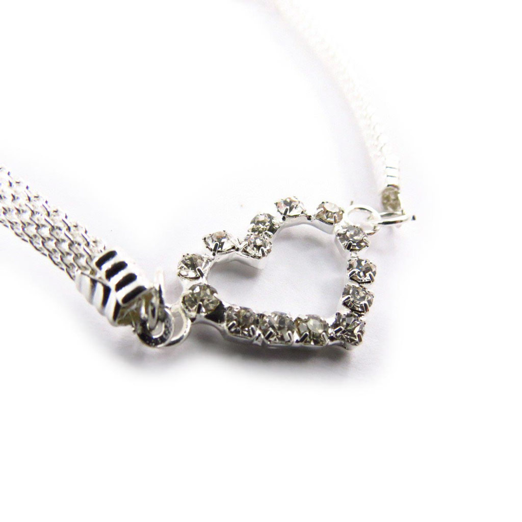 Bracelet Créateur \'Sissi\' blanc (love) - [J6857]