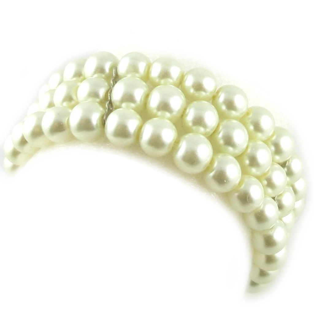 Bracelet \'Sissi\' ivoire - [L1338]