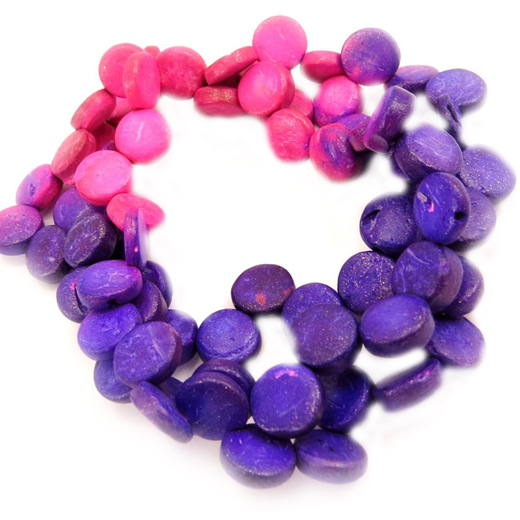 Bracelet Créateur \'Amazonia\' rose violet - [L5196]