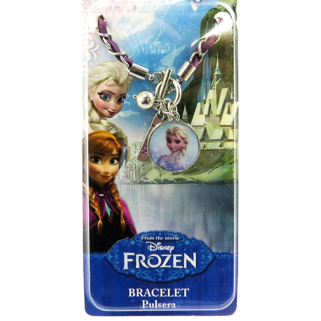 Bracelet créateur \'Frozen - Reine des Neiges\'  bleu (Elsa) - [M1038]