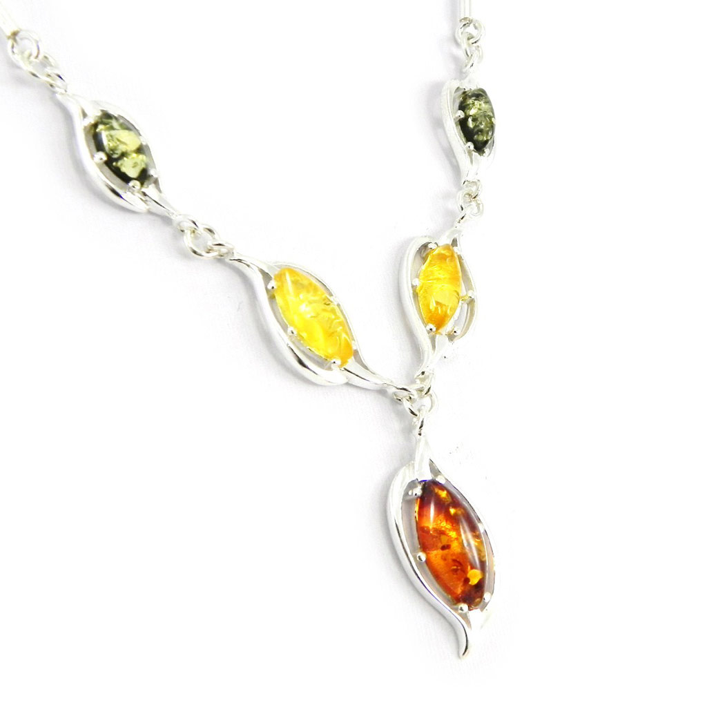 Collier \'Inspiration\' Ambre  - [F9815]