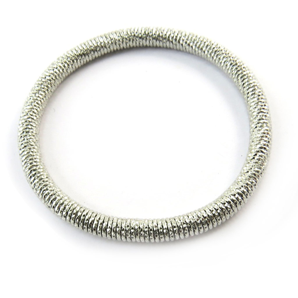 Bracelet \'Chorégraphie\' argenté - [N3476]