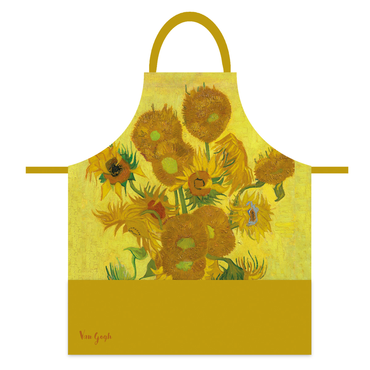 Tablier Createur Vincent Van Gogh Les Tournesols 78x68 Cm Q9255